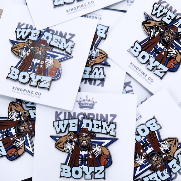 We Dem Boyz Lapel Pin - Picture 2 of 2